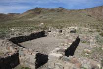 (Deborah Wall) The U.S. Army built Fort Piute about 1860 to protect travelers, supply wagons, t ...