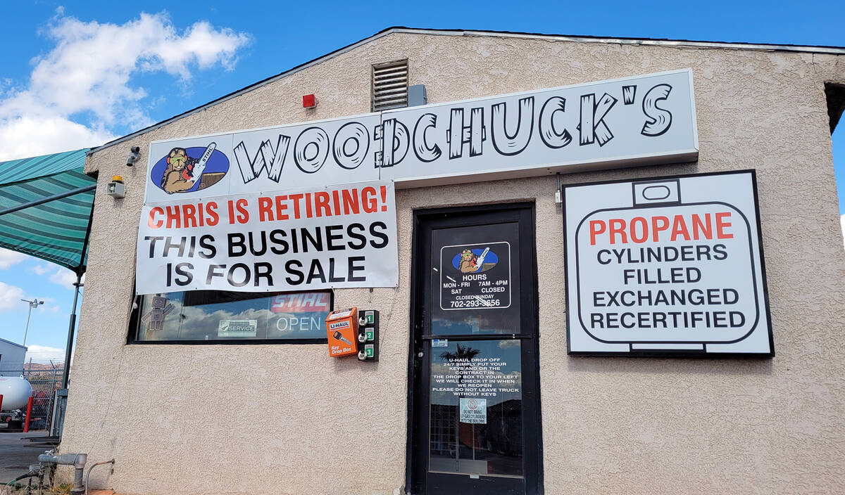 Celia Shortt Goodyear/Boulder City Review Longtime local business, Woodchuck's, is for sale, an ...