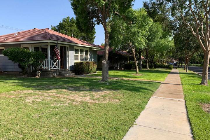 (Hali Bernstein Saylor/Boulder City Review) Boulder City has a new historic preservation grant ...