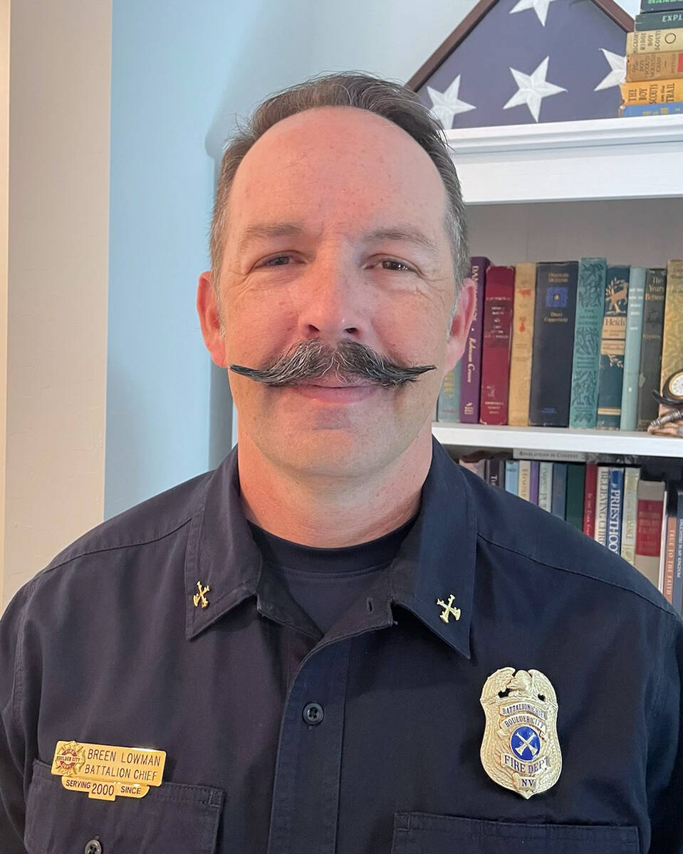 (Breen Lowman) Breen Lowman was recently hired as the reserve battalion chief for the Boulder C ...