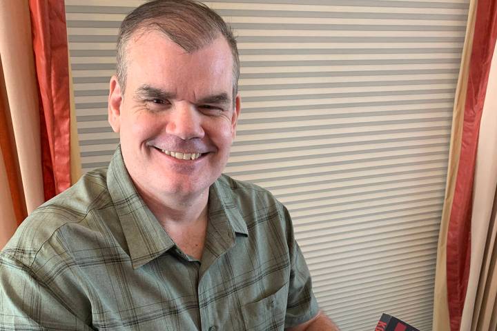 (Hali Bernstein Saylor/Boulder City Review) Author William Burton McCormick, a 1988 graduate of ...