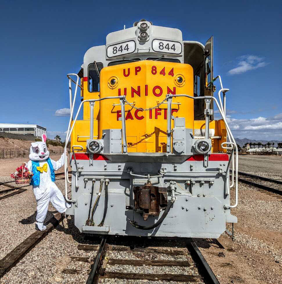 (Friends of Nevada Southern Railway) The Boulder City Bunny Express will be presented the first ...