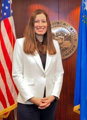 State of Nevada Nevada Lt. Gov. Lisa Cano Burkhead said she thinks and Avi Kwa Ame national mon ...