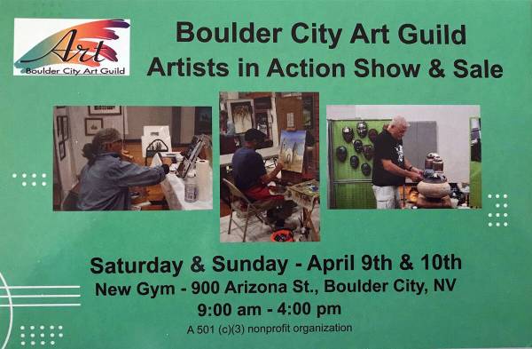 (Boulder City Art Guild) Boulder City Art Guild will present its spring Artists in Action show ...