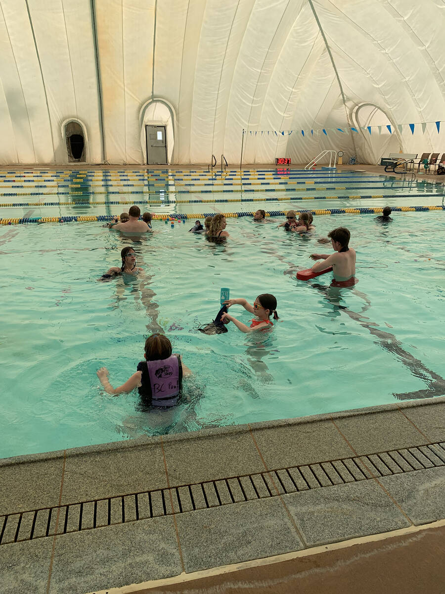 (Hali Bernstein Saylor/Boulder City Review) Youth fees for the pool and swimming lessons could ...
