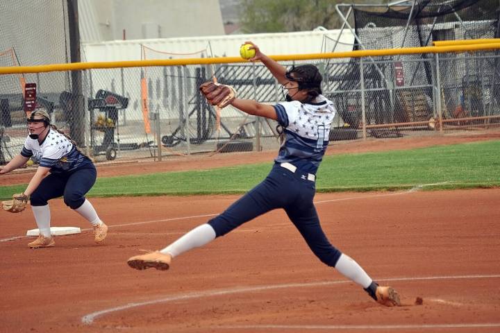 (Horace Langford Jr./Special to the Boulder City Review) Senior Alyssa Bryant helped the Lady E ...