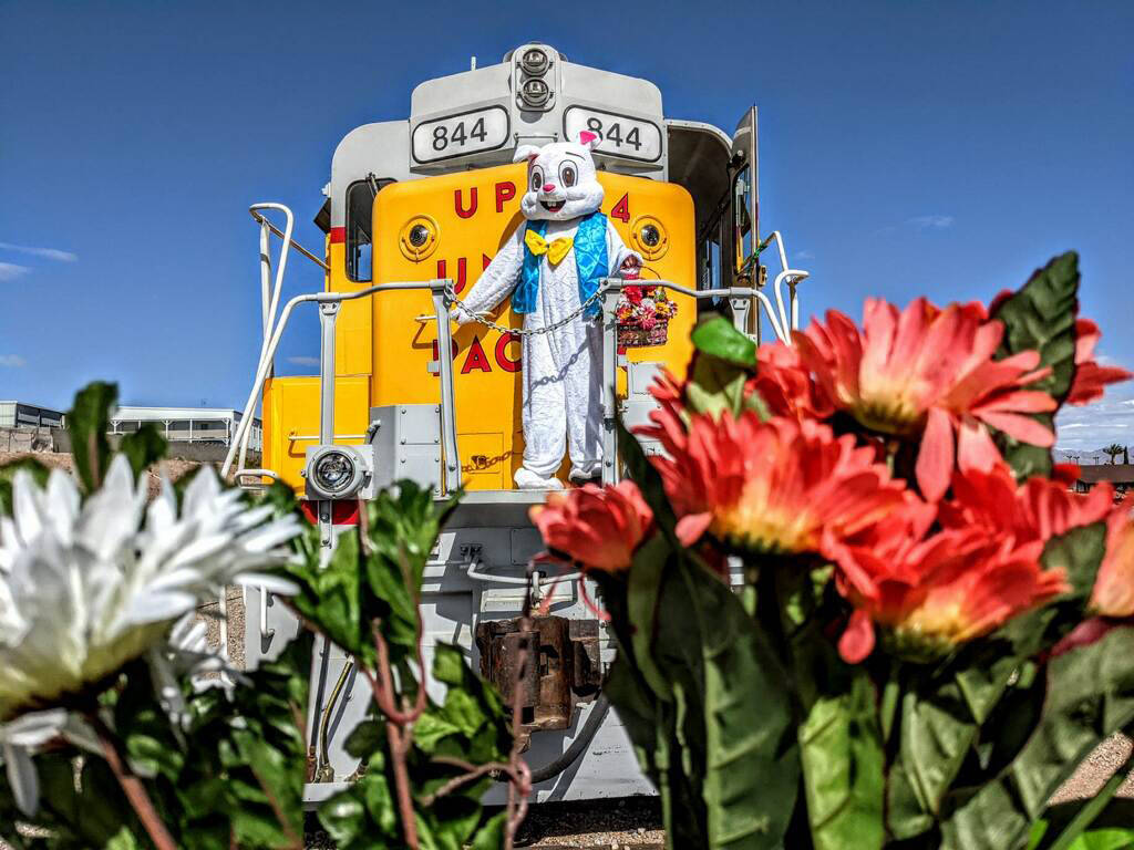 (Friends of Nevada Southern Railroad) The Boulder City Bunny Express, presented by the Friends ...
