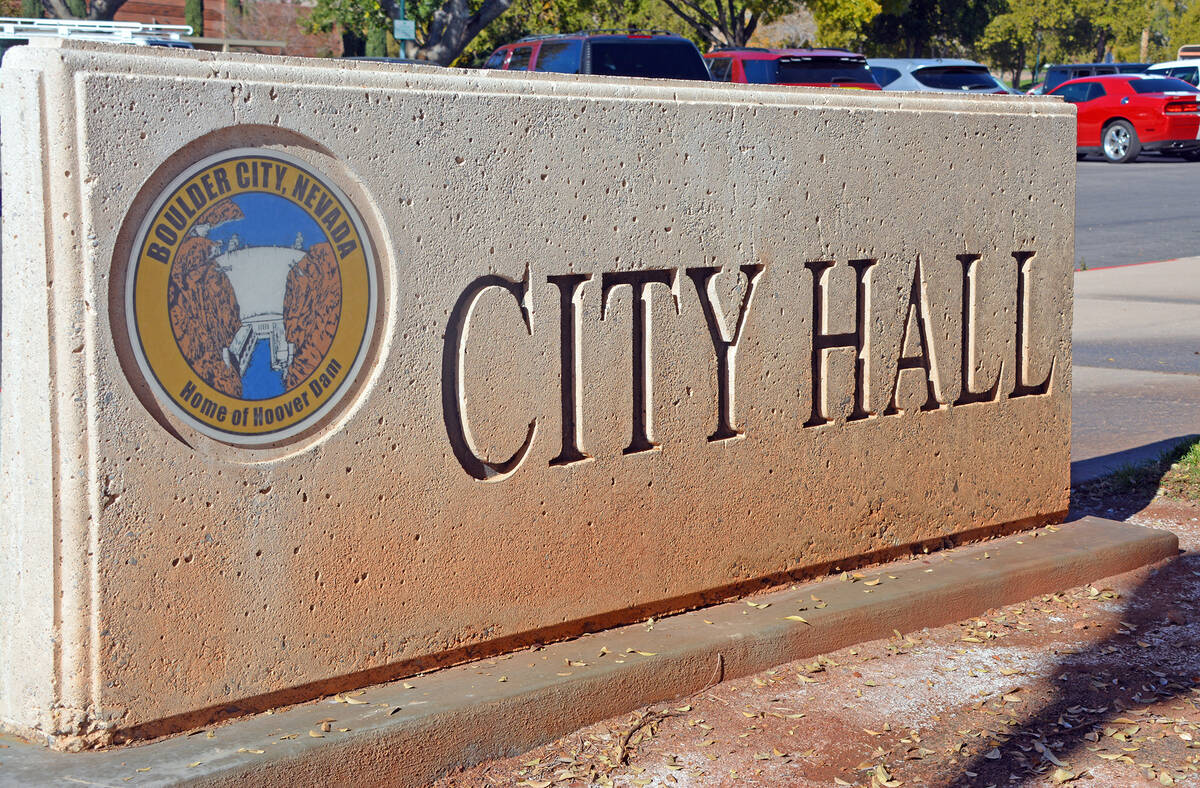 (Celia Shortt Goodyear/Boulder City Review) Boulder City is offering an amnesty program during ...
