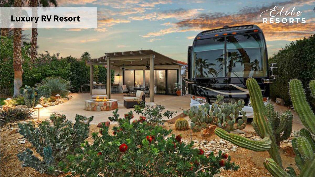 Boulder City Top Dollar Entertainment LLC is proposing to build Elite RV, a luxury resort for r ...