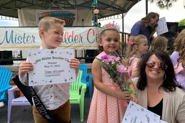 (Hali Bernstein Saylor/Boulder City Review) The Little Miss and Little Mister Pageant, sponsore ...