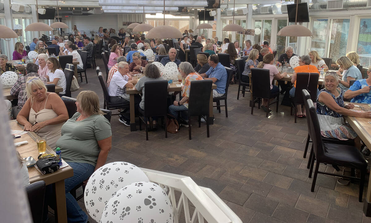 (Hali Bernstein Saylor/Boulder City Review) The Patio at Chilly Jilly’z was filled June 2 as ...