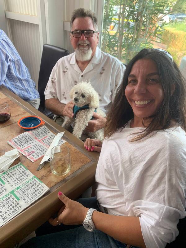 (Hali Bernstein Saylor/Boulder City Review) All set for an evening of dinner and bingo to help ...