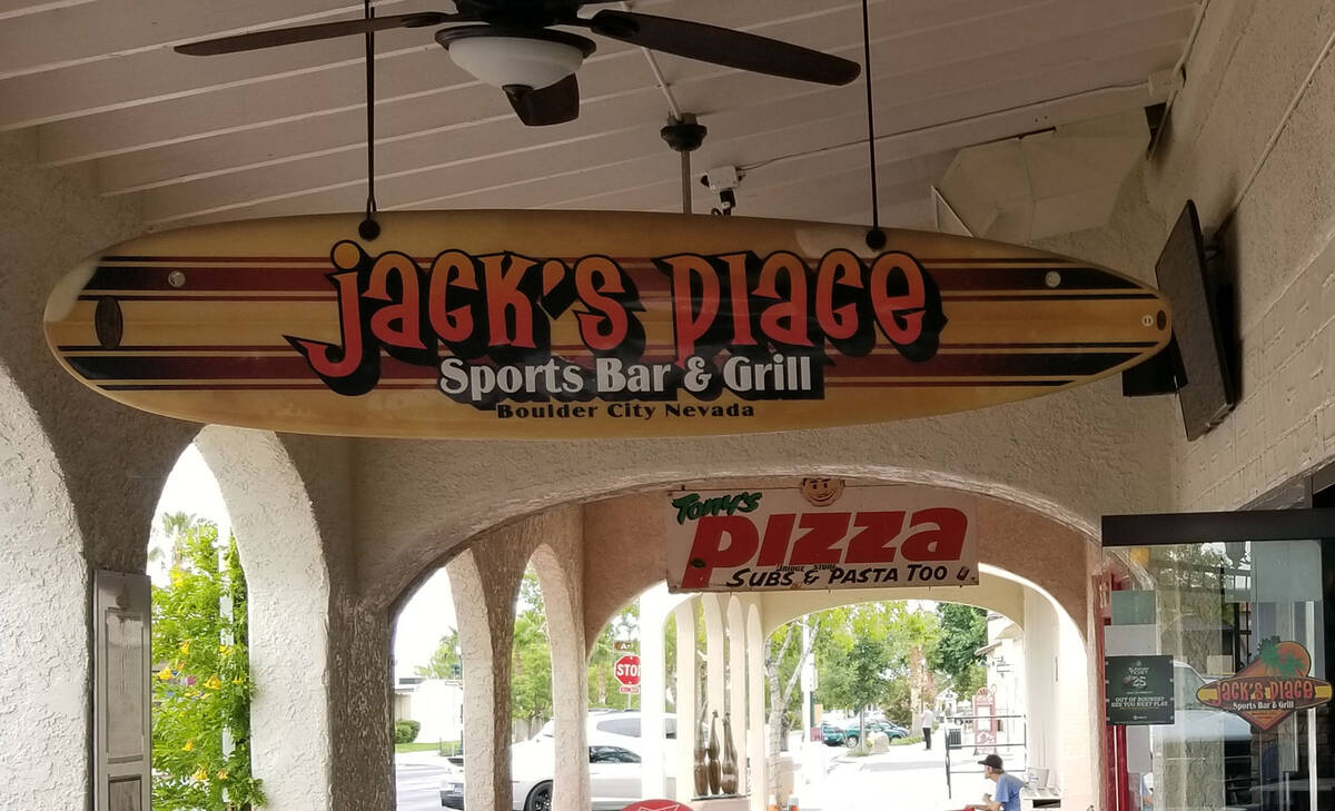 (Boulder City Review file photo) Jack's Place Sports Bar & Grill, 544 Nevada Way, will celebrat ...