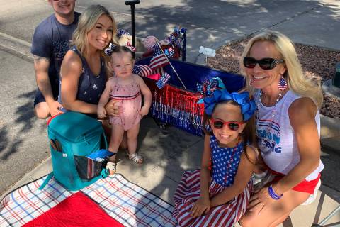(Boulder City Review file photo) People dressed in patriotic attire will line the streets throu ...