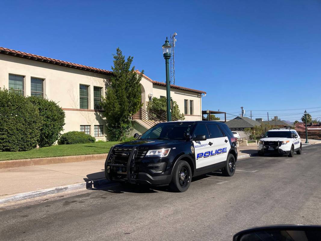 (Owen Krepps/Boulder City Review) Boulder City Police Department has 22 patrol vehicles that da ...