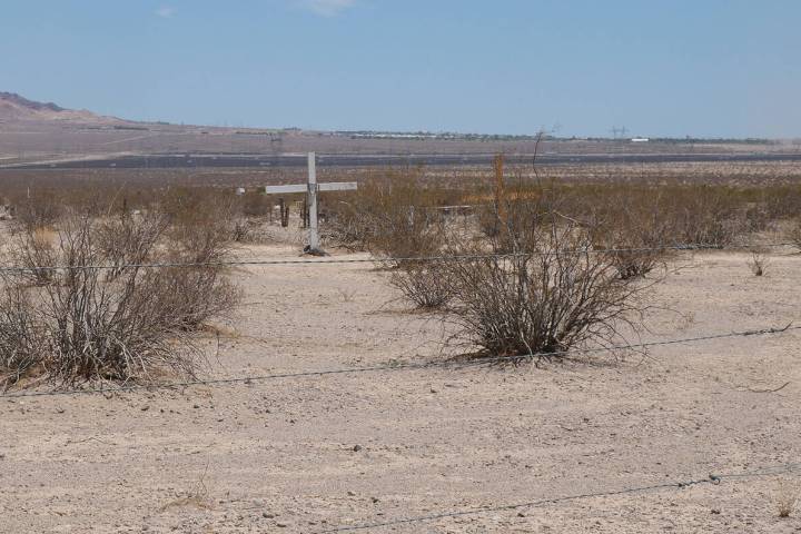 (Owen Krepps/Boulder City Review) The abandoned Boulder City Pet Cemetery, discussed in Chapter ...