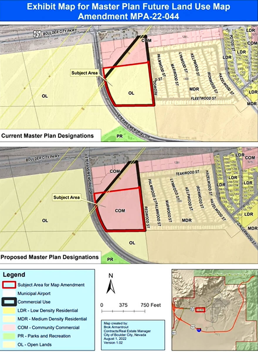Planners oppose land use change for grocery store Boulder City Review