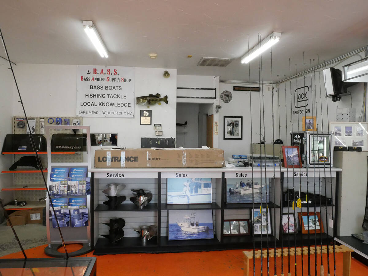 (Boulder City Review) The Bass Angler Supply Shop has opened on Boulder City Parkway. In additi ...