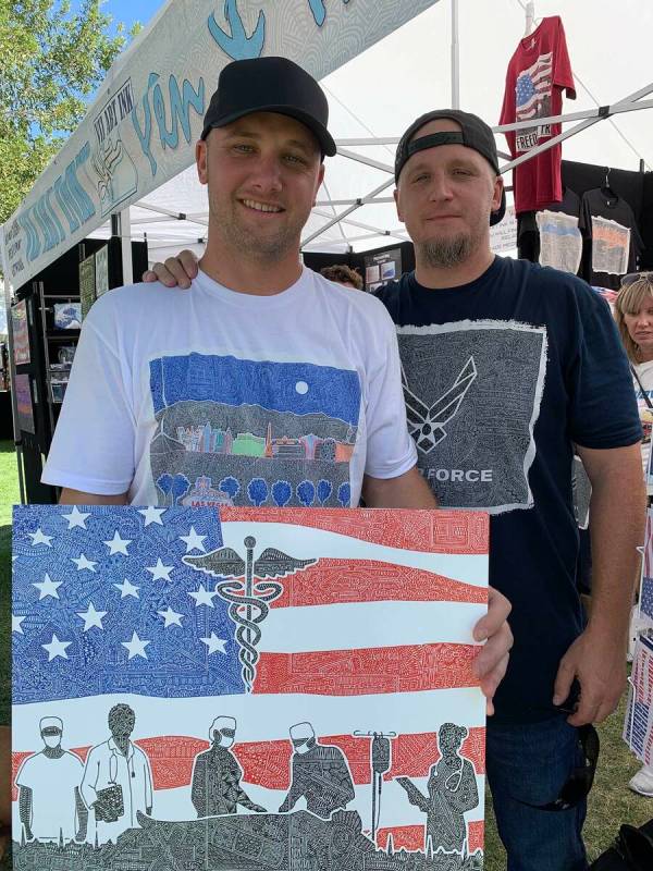 (Boulder City Review file photo) Art in the Park, a fundraiser presented by the Boulder City Ho ...