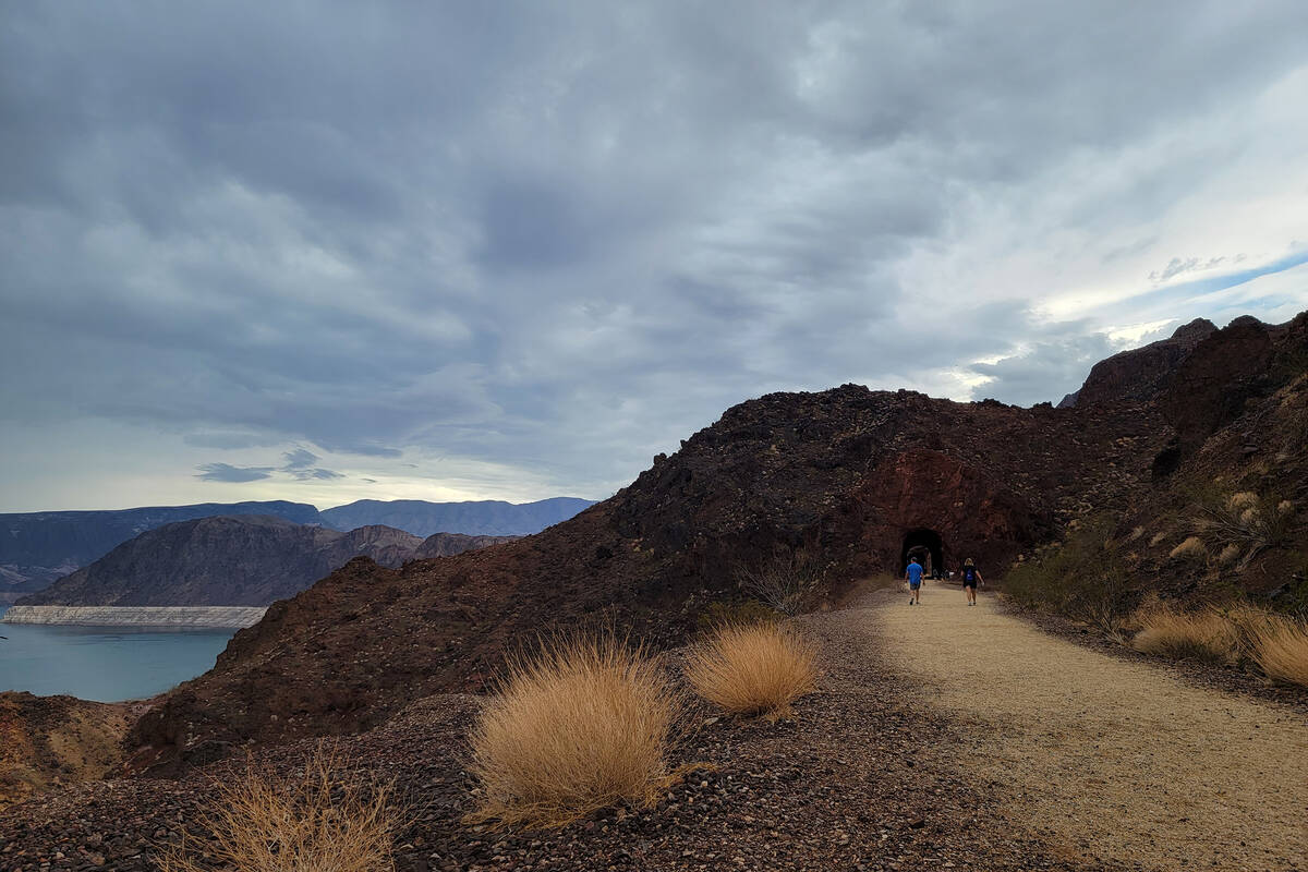 (Natalie Burt/Special to the Boulder City Review) Panoramic views of Lake Mead and its surround ...