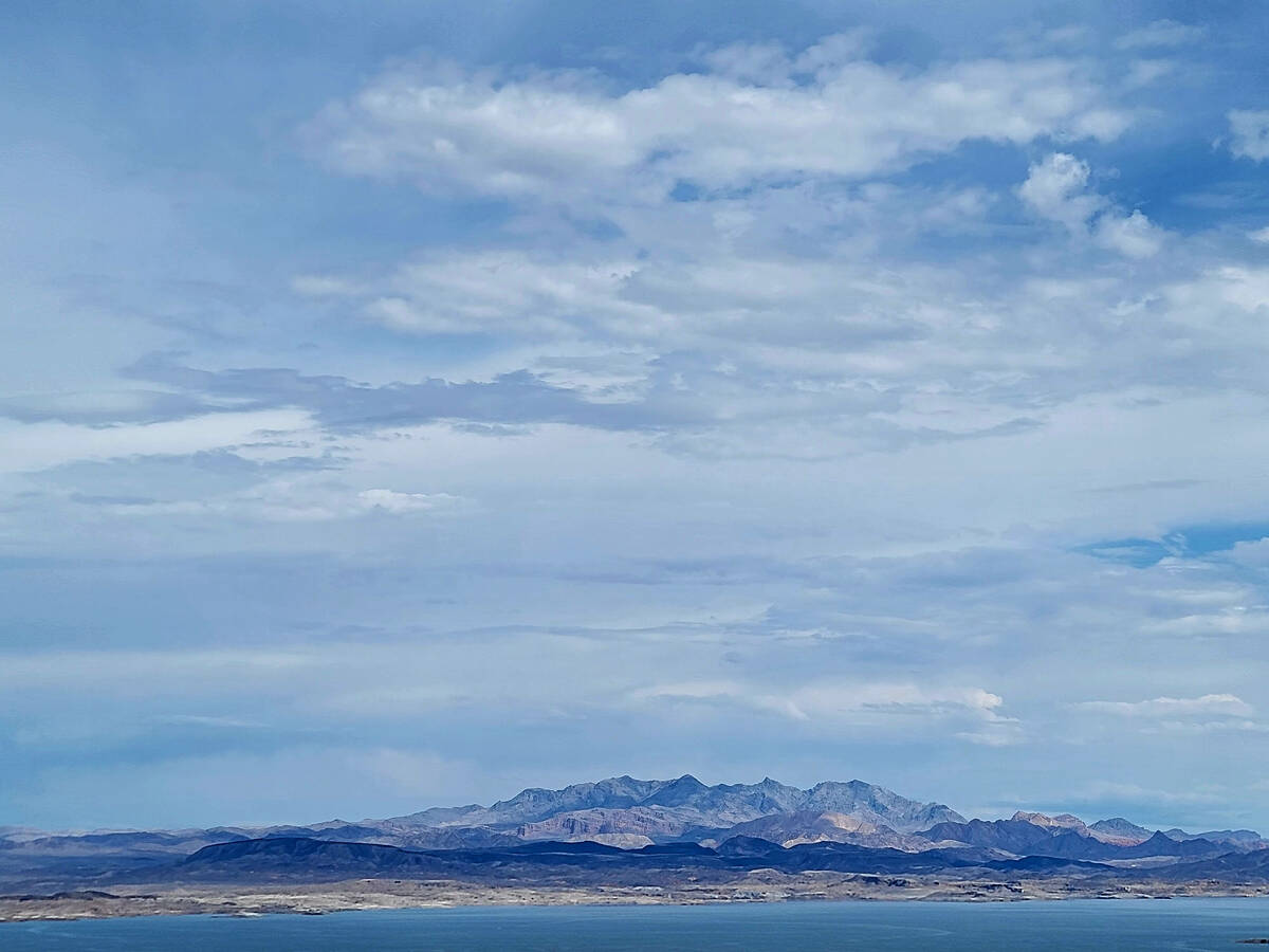 (Natalie Burt/Special to the Boulder City Review) Panoramic views of Lake Mead and its surround ...