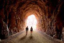 (Natalie Burt/Special to the Boulder City Review) Hikers and bicyclists enjoy the popular Histo ...