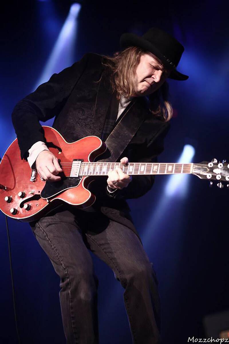 (Photo courtesy Rick Berthod) Blues guitarist Rick Berthod will perform at 7 p.m. Friday and Sa ...