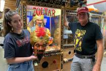 (Hali Bernstein Saylor/Boulder City Review) With a bit of good fortune from Zoltar, Olaf Stanto ...
