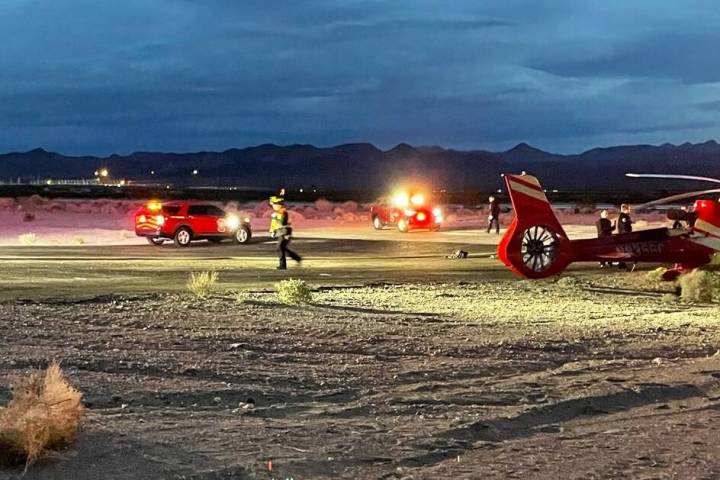 (Photo courtesy Boulder City's Facebook page) A photo posted on the city's Facebook page Tuesda ...