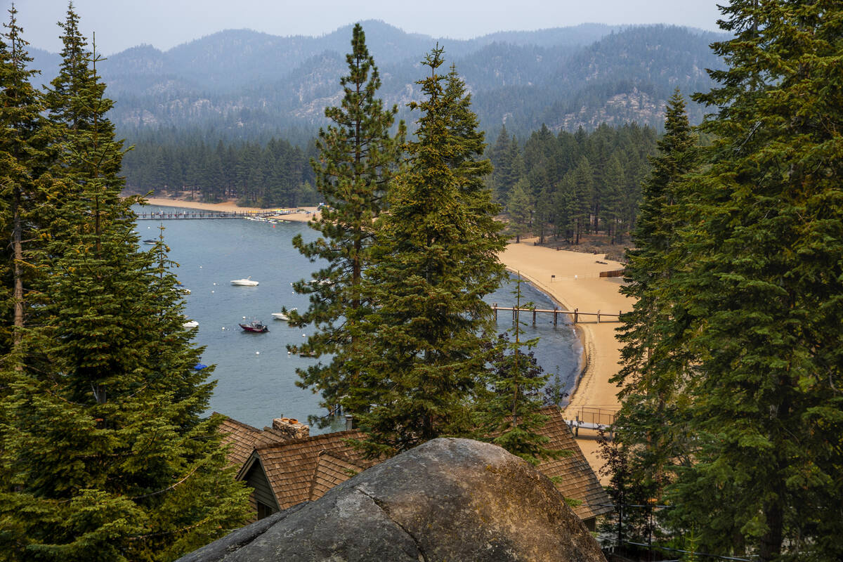 (Las Vegas Review-Journal file photo) Lake Tahoe, as seen in September 2021, was named after th ...