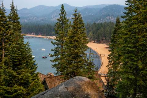 (Las Vegas Review-Journal file photo) Lake Tahoe, as seen in September 2021, was named after th ...