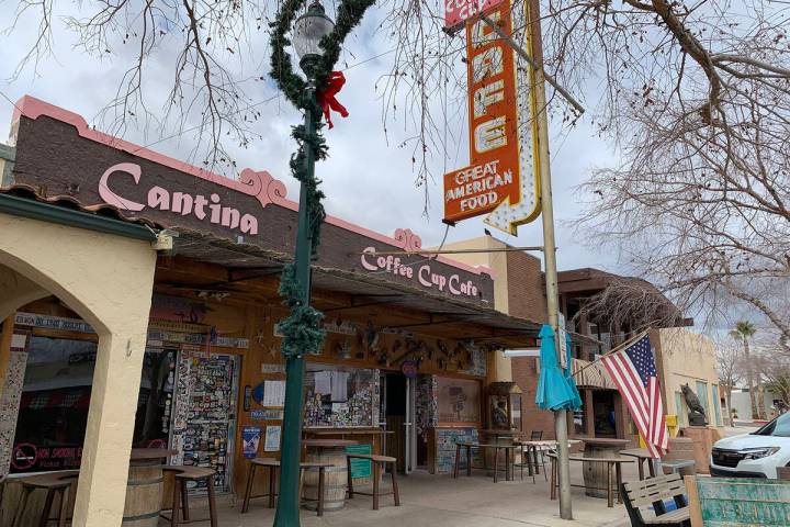 (Hali Bernstein Saylor/Boulder City Review) The World Famous Coffee Cup Cafe in Boulder City ha ...