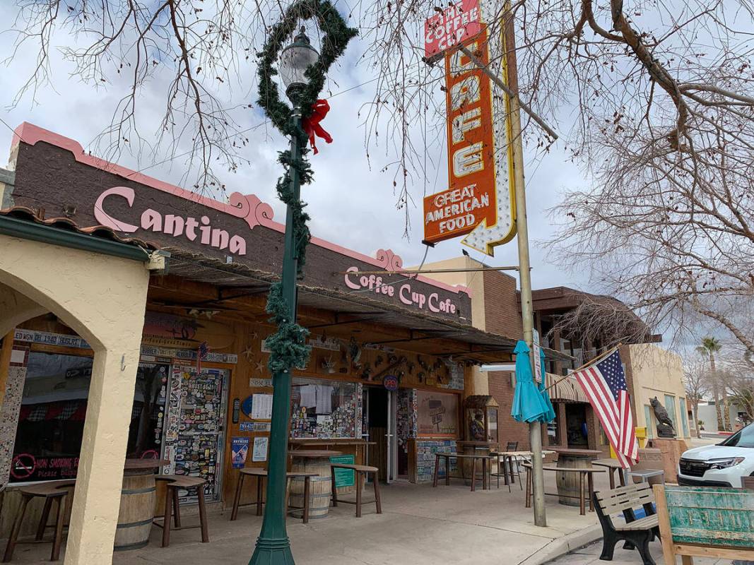 (Hali Bernstein Saylor/Boulder City Review) The World Famous Coffee Cup Cafe in Boulder City ha ...