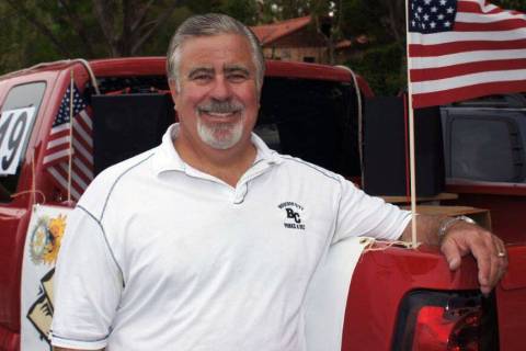 (Photo courtesy Roger Hall) Roger Hall, head of the Parks and Recreation Department, was recogn ...