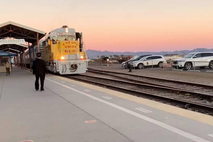 (Boulder City Review file photo) The Nevada State Railroad Museum, Friends of Nevada Southern R ...