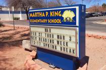Martha P. King Elementary School is in the process of seeking donations to replace the existing ...