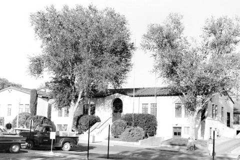 For many yers the Boulder City Library was located in the basement and later the upstairs of wh ...