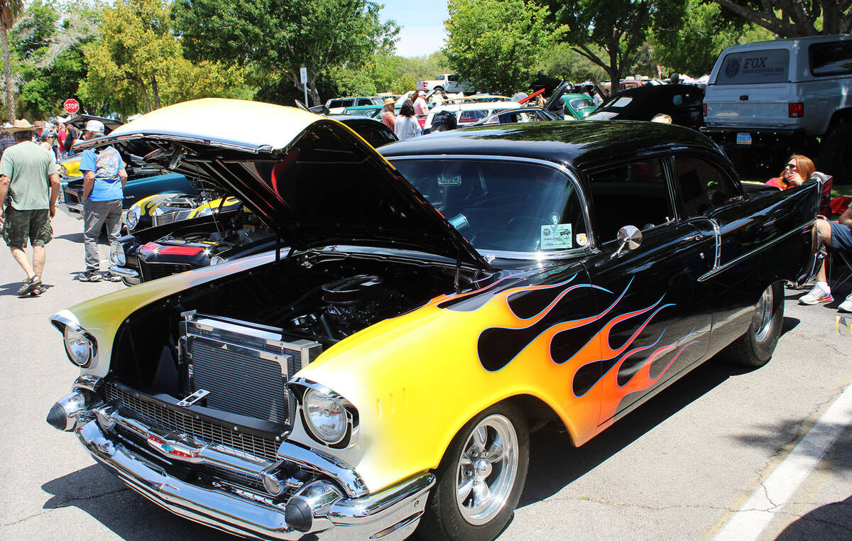 Ron Eland/Boulder City Review Hundreds of vintage and newer cars greeted attendees including th ...