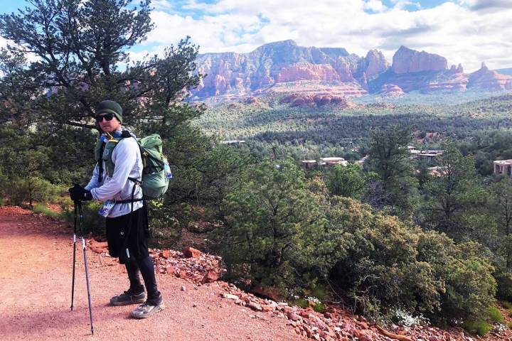 Photo courtesy Kyle Hammond Earlier this month, Boulder City resident Kyle Hammond finished the ...