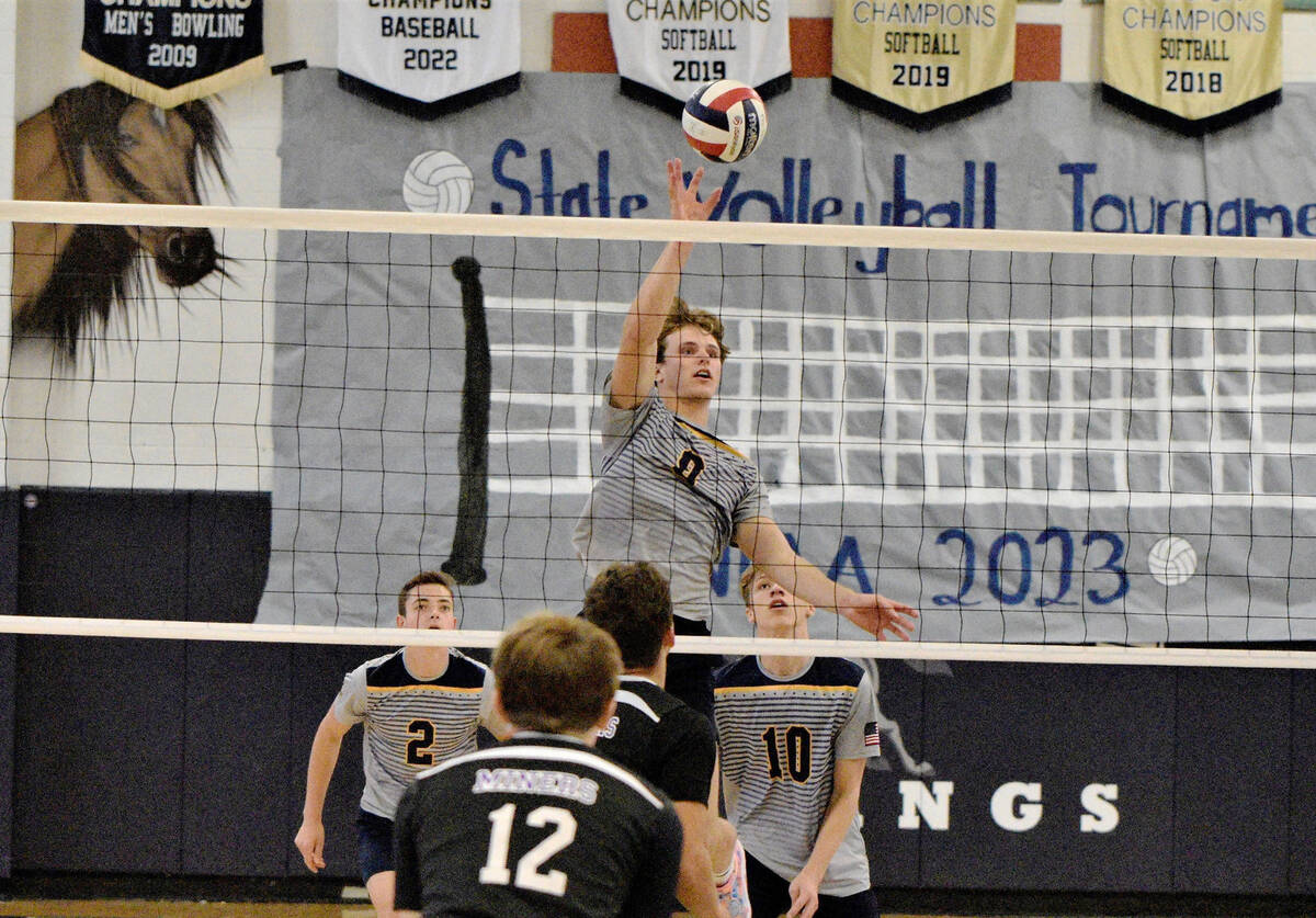 Volleyball team cleans up with division honors Boulder City Review