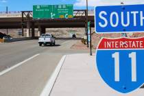 Ron Eland/Boulder City Review Interstate 11, a 15-mile bypass around Boulder City, opened five ...