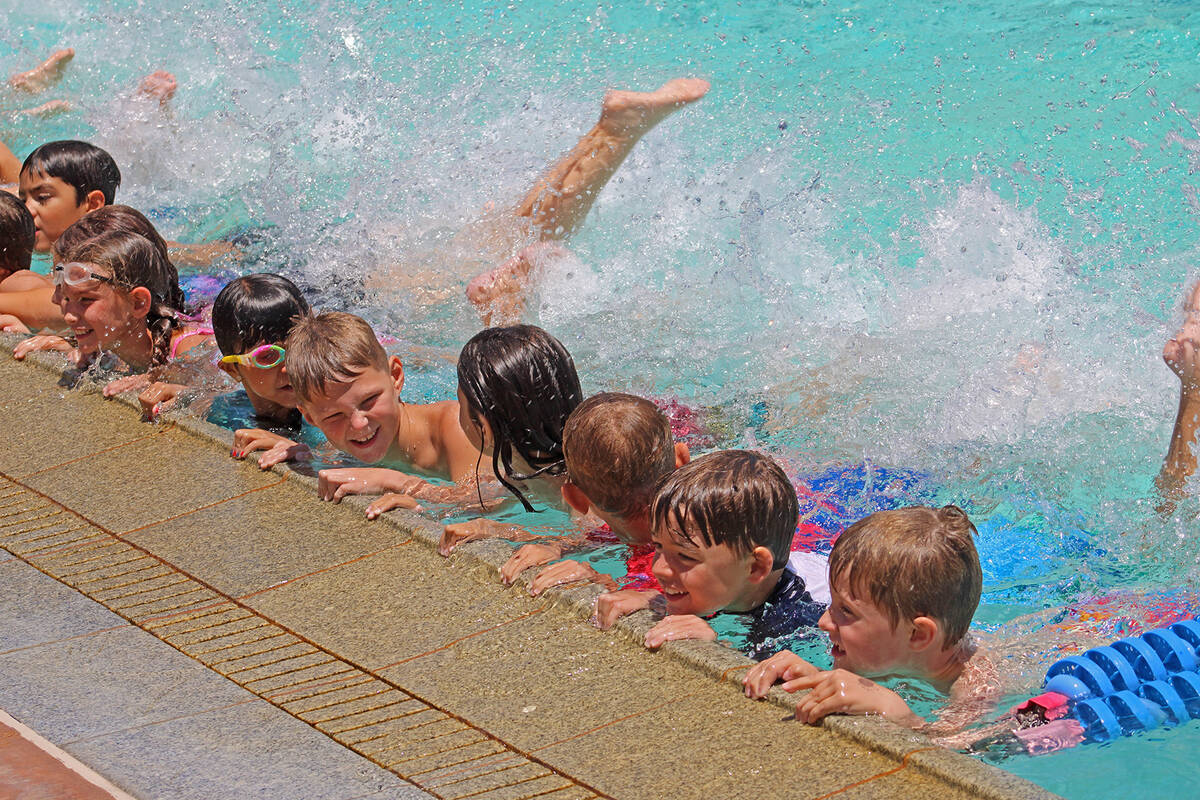 City Participates In Worlds Largest Swim Lesson Boulder City Review 9411