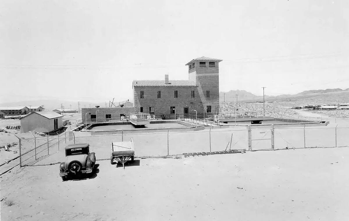 (Boulder City Review file photo) The Water Filtration Building first opened in 1931 and provide ...