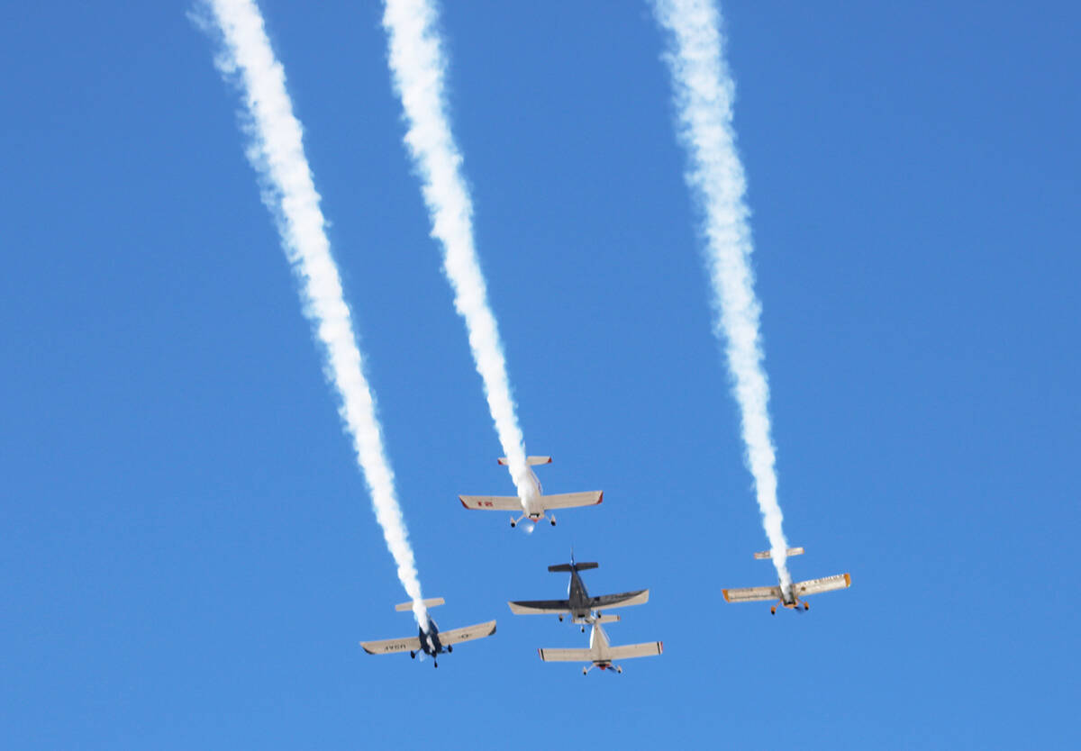 Ron Eland/Boulder City Review The Boulder City Veterans Flying Group officially kicked off the ...