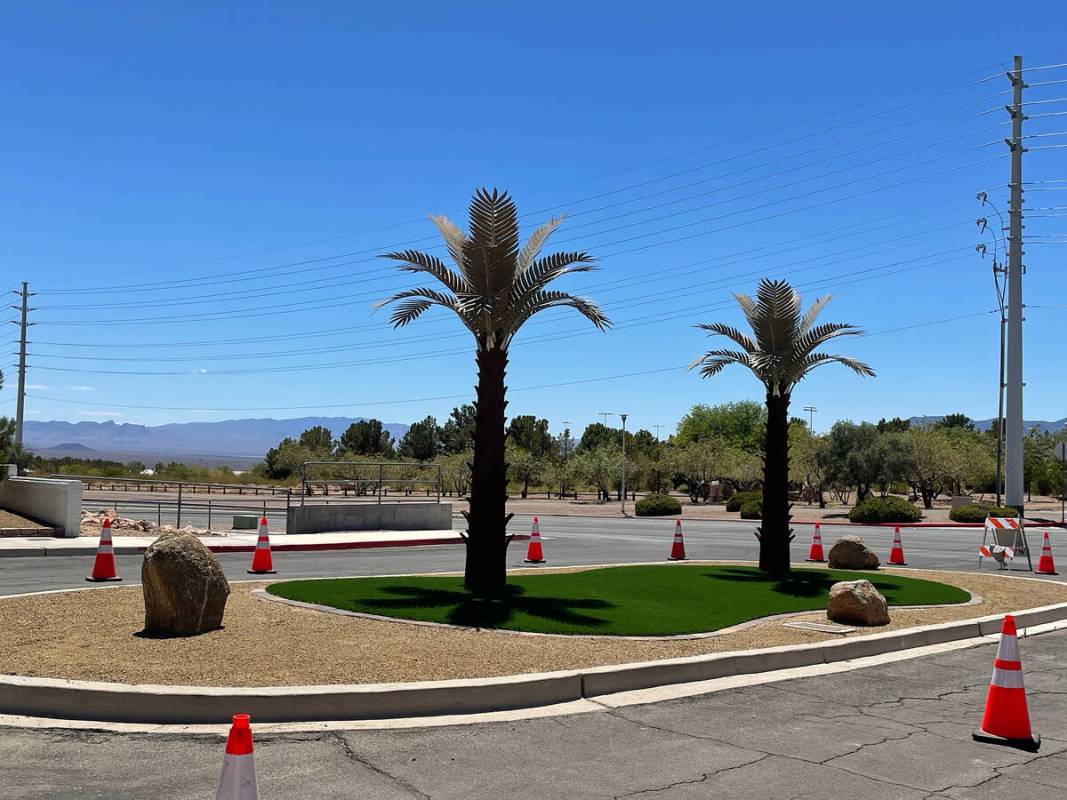 (Photo courtesy of Boulder City) After shot of the circle median at Broadmoor Circle and Buchan ...