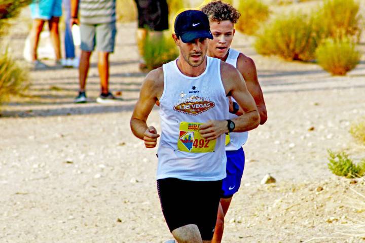 Ron Eland/Boulder City Review J.J. Santana (white tank top) won his sixth straight Legends of C ...