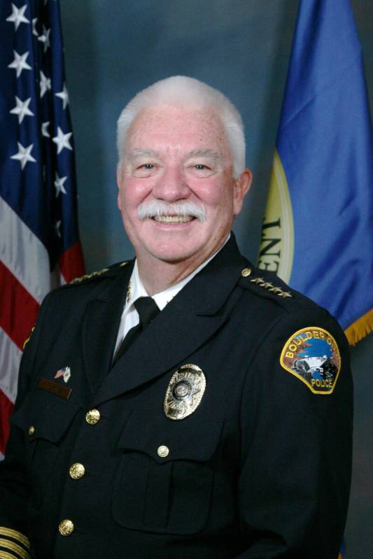 (Photo courtesy of Boulder City) Boulder City Police Chief Tim Shea