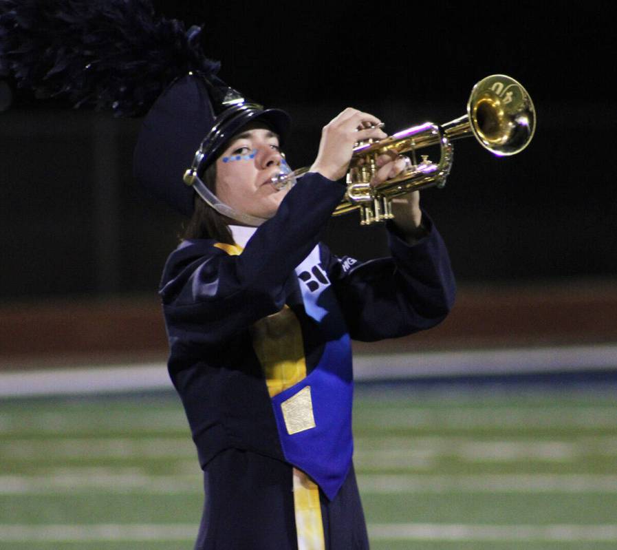 Austin Royce and the rest of the high school band performed a song from “Little Shop of ...