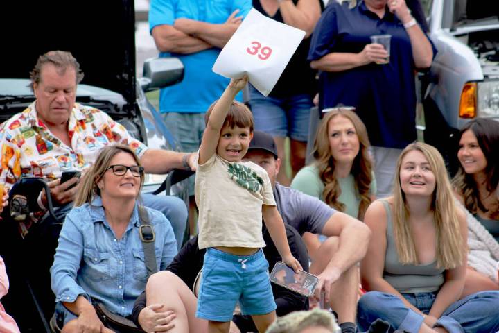 Thousands turned out for the annual Wurst Festival Saturday sponsored by the Boulder City Sunri ...