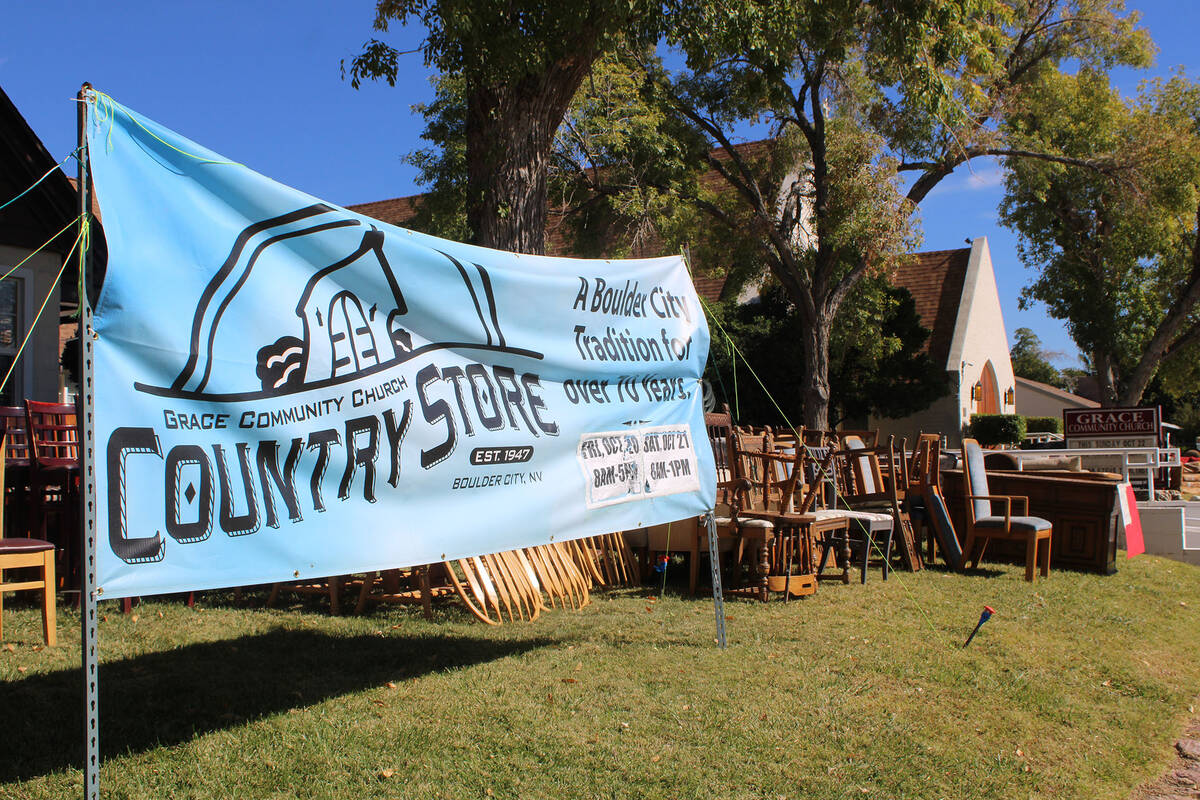 Ron Eland/Boulder City Review Volunteers were already busy setting up this weekend’s Country ...